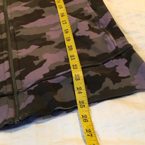 lululemon athletica Lavender and Olive Camo Zip Hoodie - Picture 8 of 8